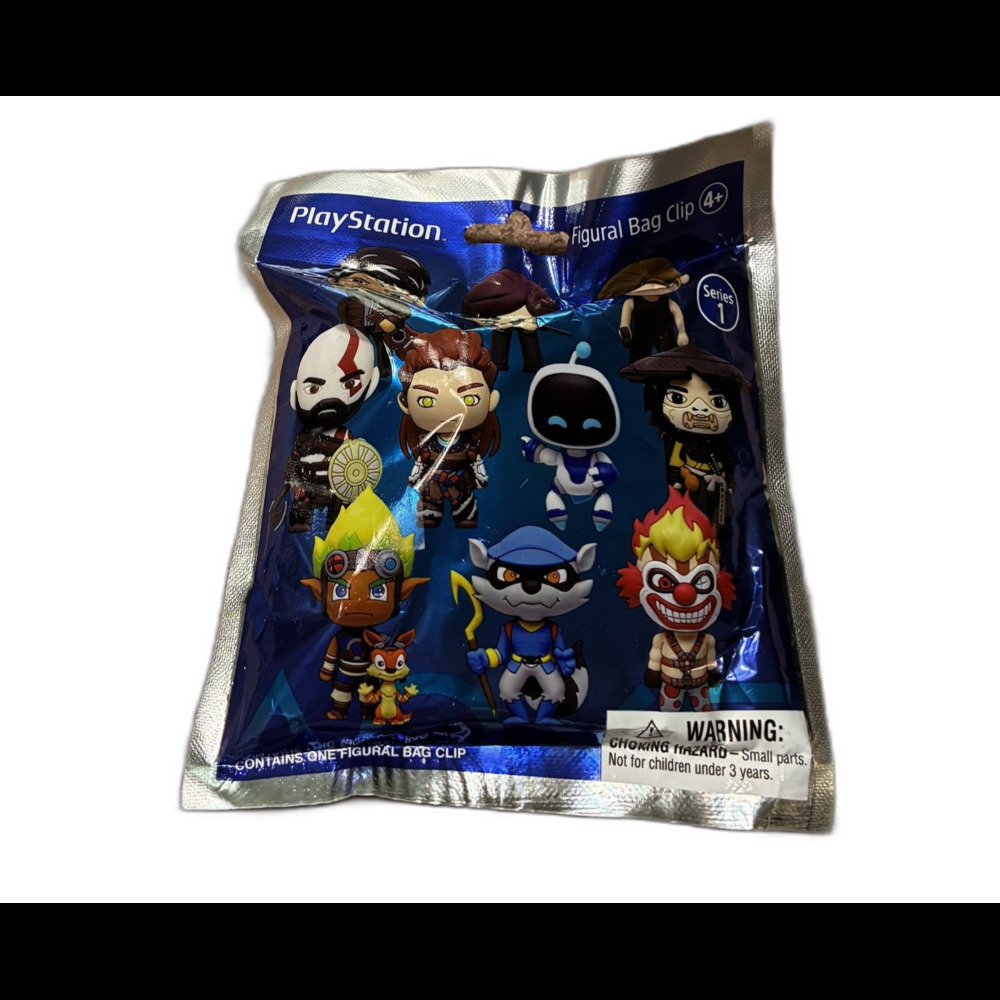 PlayStation 3D Bag Clip, Series 1, New, 2025